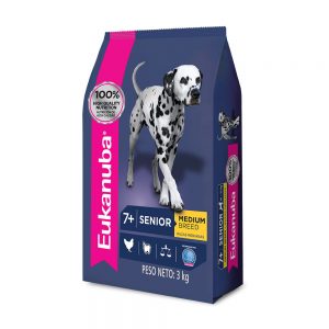 eukanuba senior medium breed 15kg